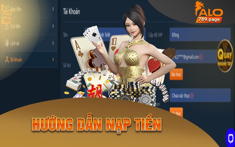 Hướng Dẫn Nạp Tiền Alo789